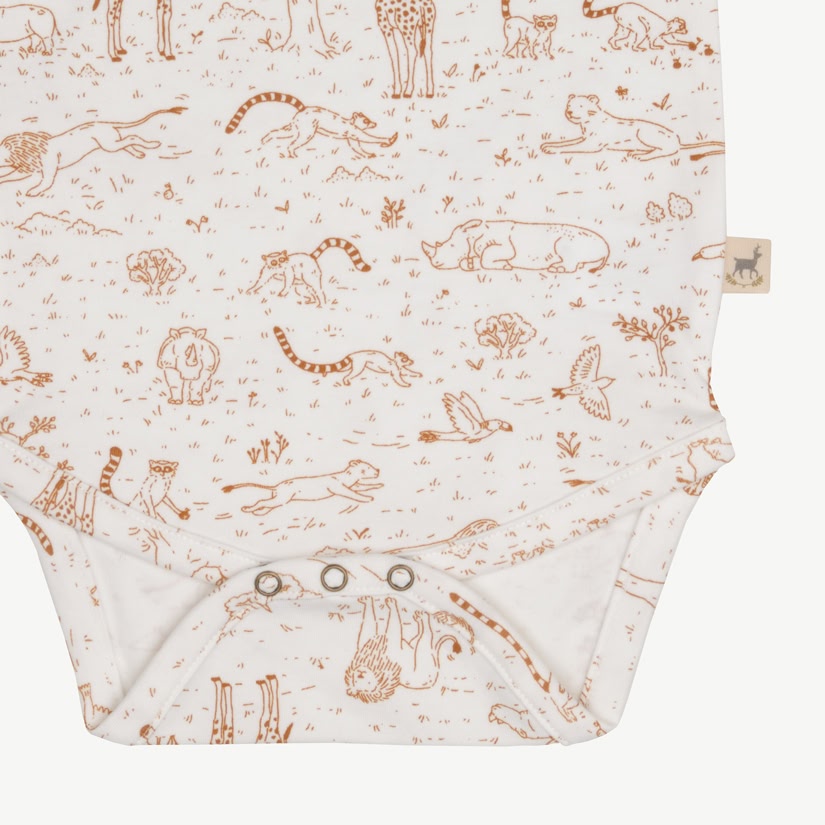 Body Manga Corta - Historia - Crema