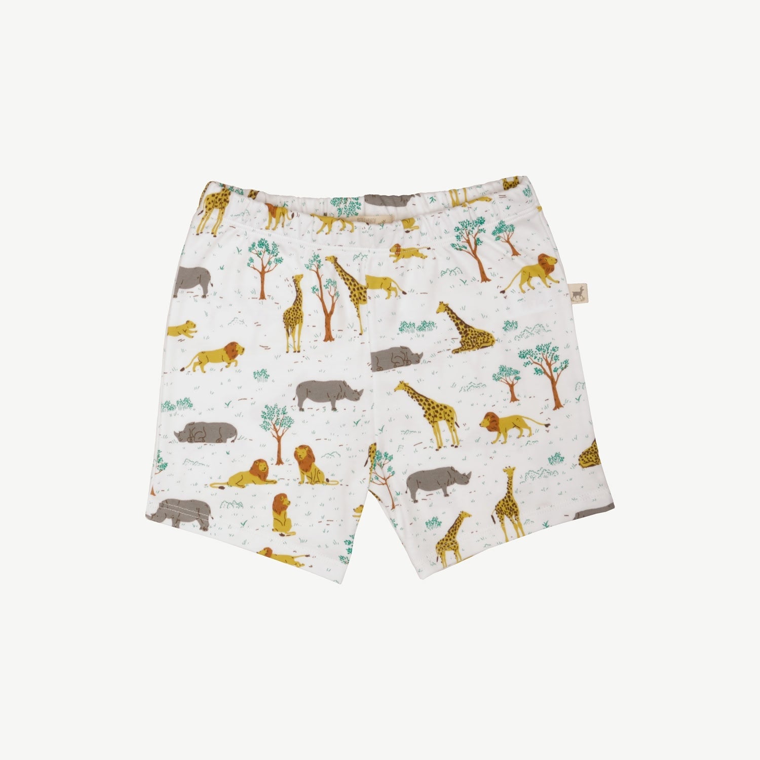 Pijama Manga Corta - Safari - Crema