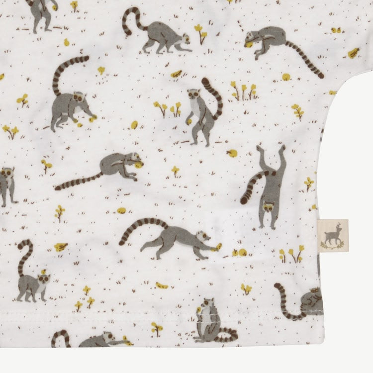 T-shirt Manga Corta - Lemures - Crema