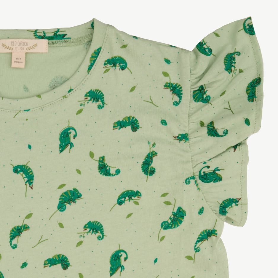 Top Corto - Camaleones - Verde Claro