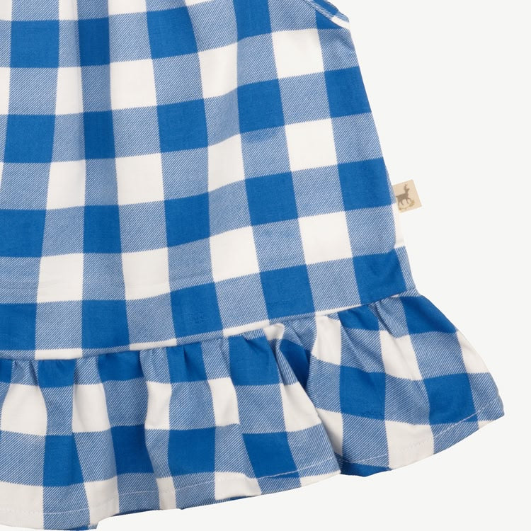Blusa con Tirantes - Cuadros Vichy - Azul