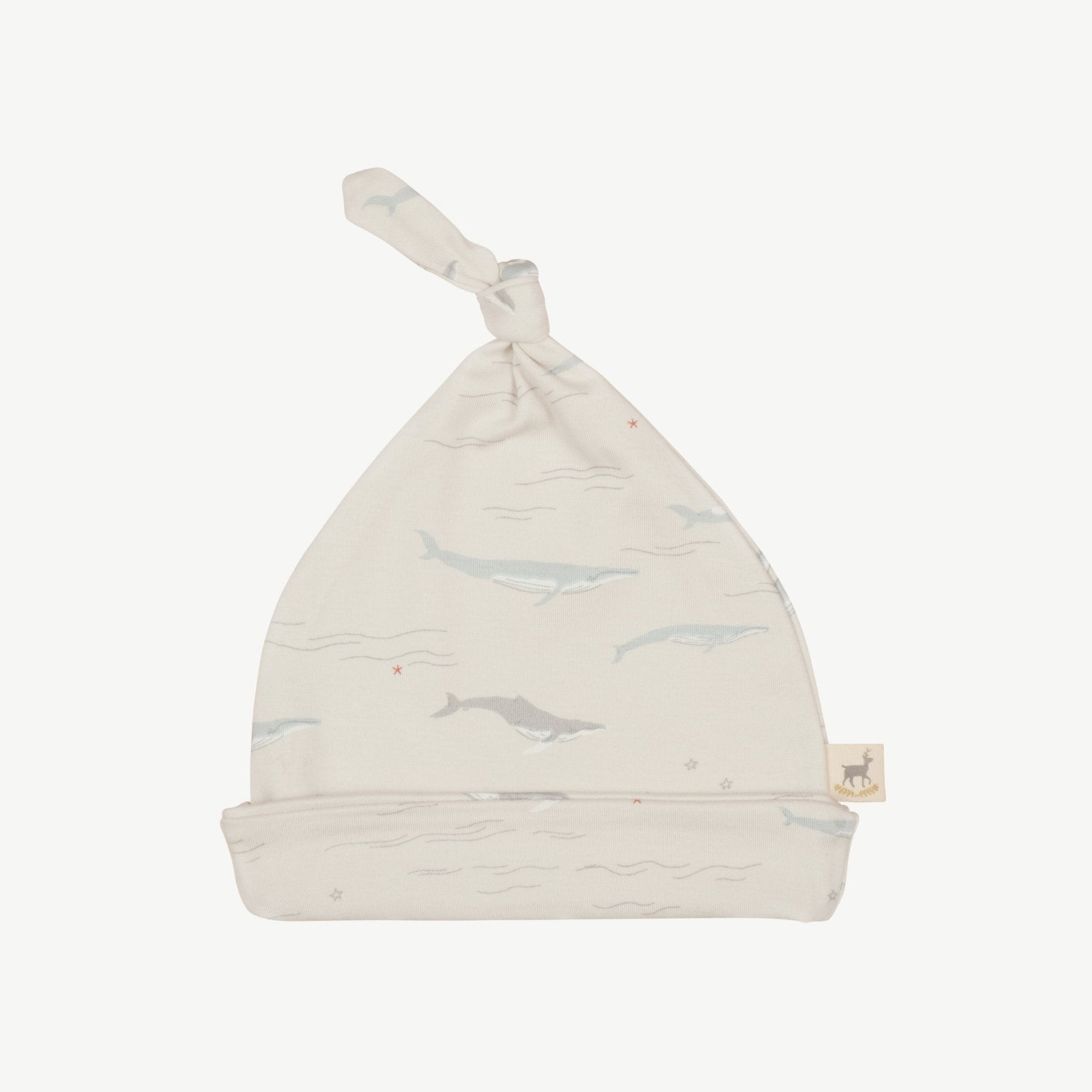Gorro 'passing whales' glacier grey