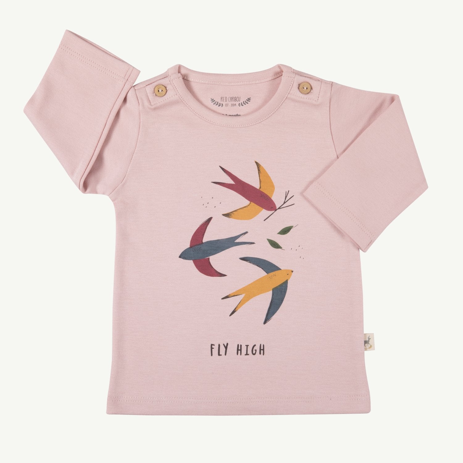 Polo 'fly high' pale mauve