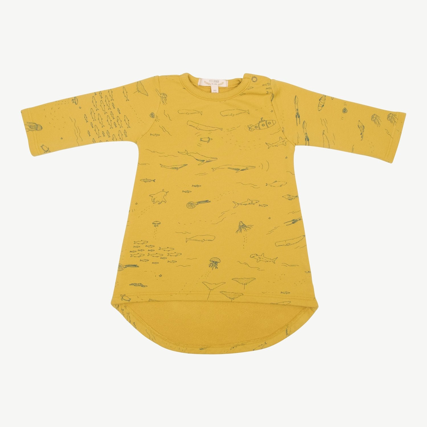 Vestido 'the story' mustard