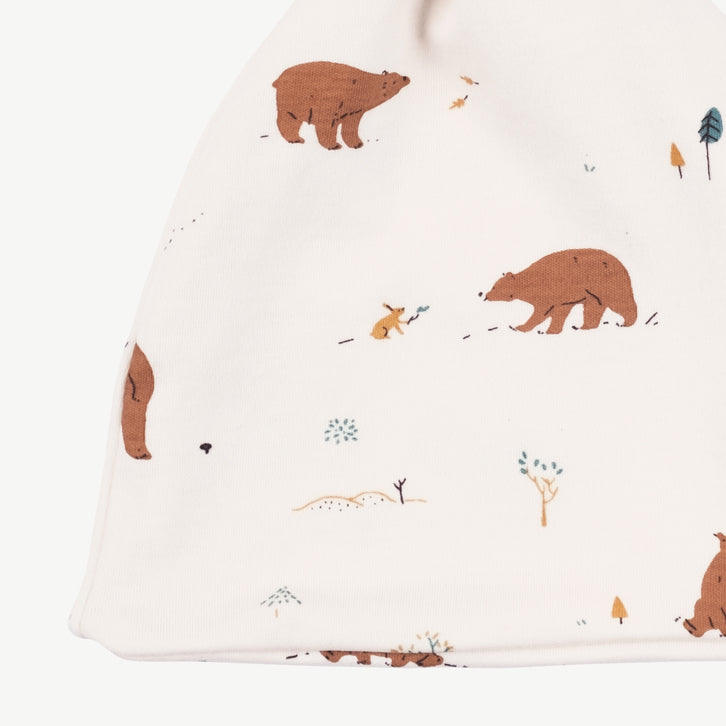 Gorro 'forester bears' sea salt