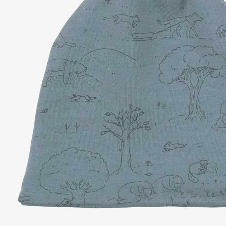 Gorro 'the story' blue mirage