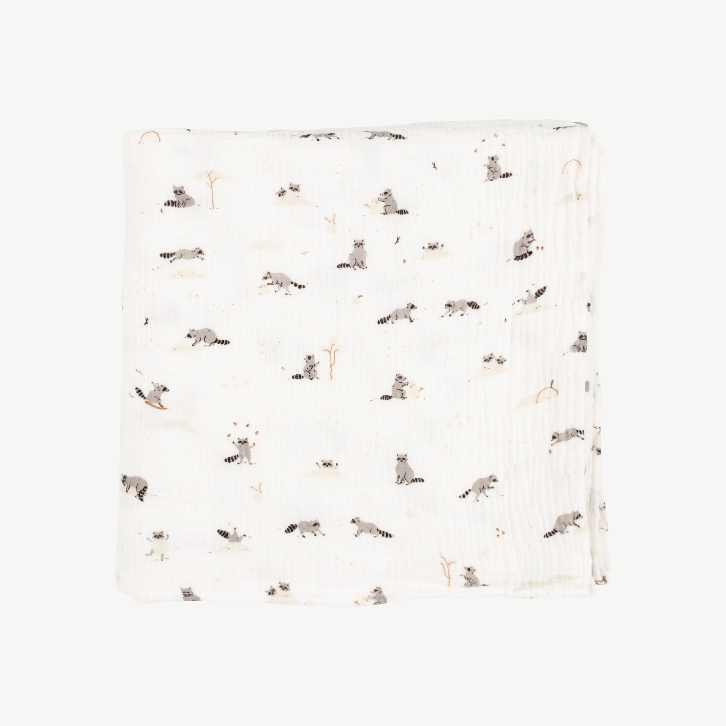 Manta 'frolicsome raccoons' ivory