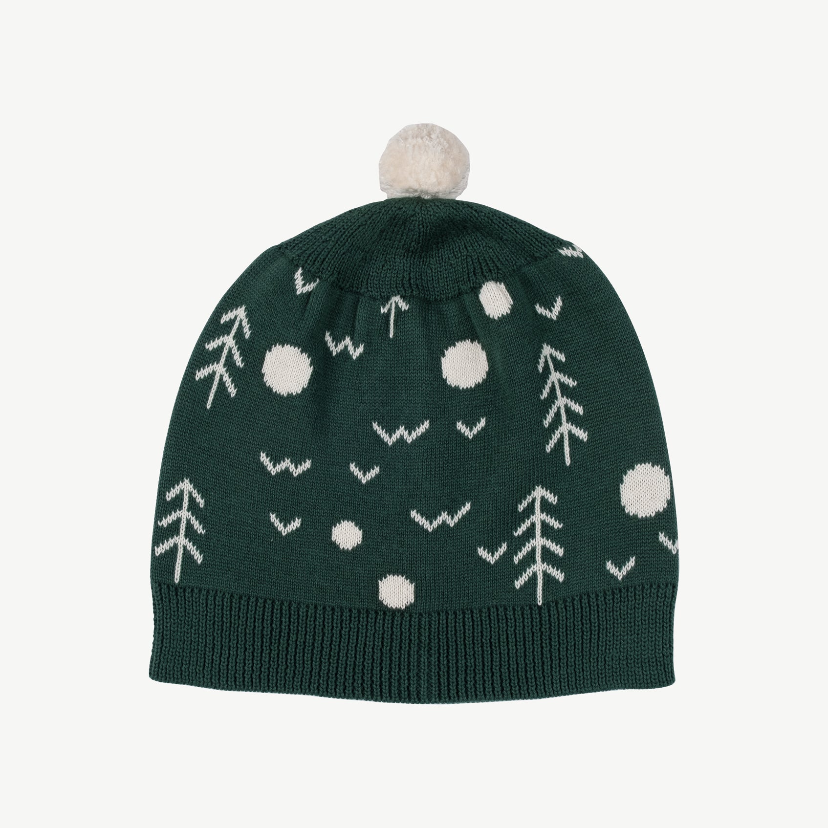 Gorro tejido 'the woods' forest green