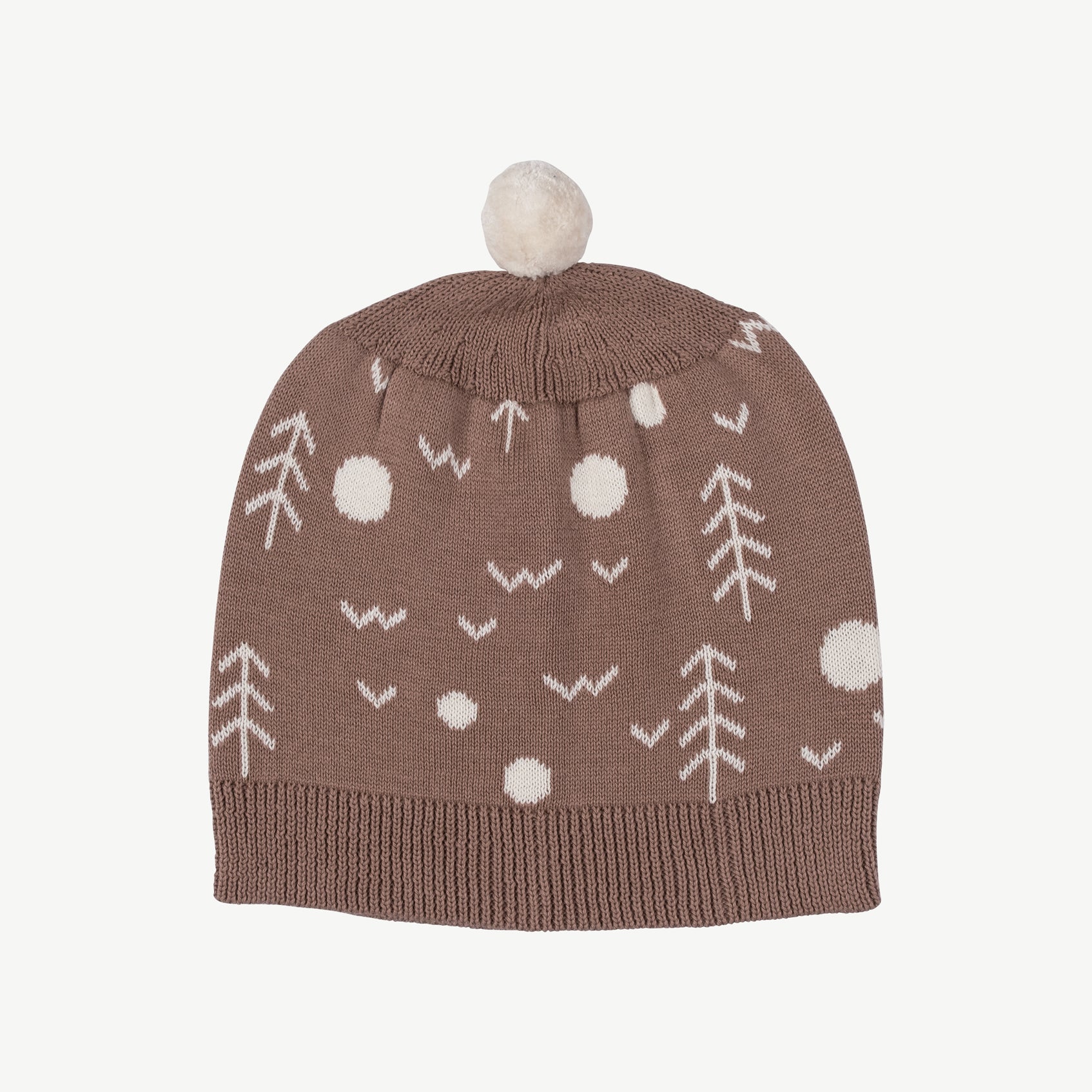 Gorro tejido 'the woods' light taupe