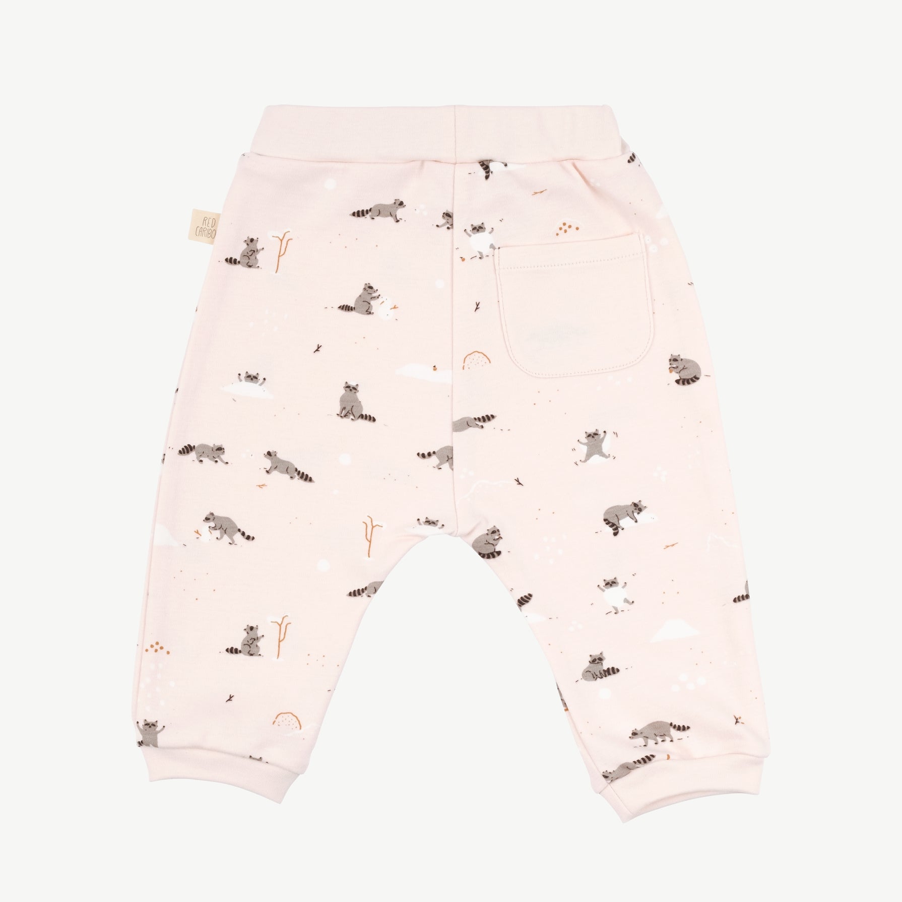 Pantalón 'frolicsome raccoons' pearl
