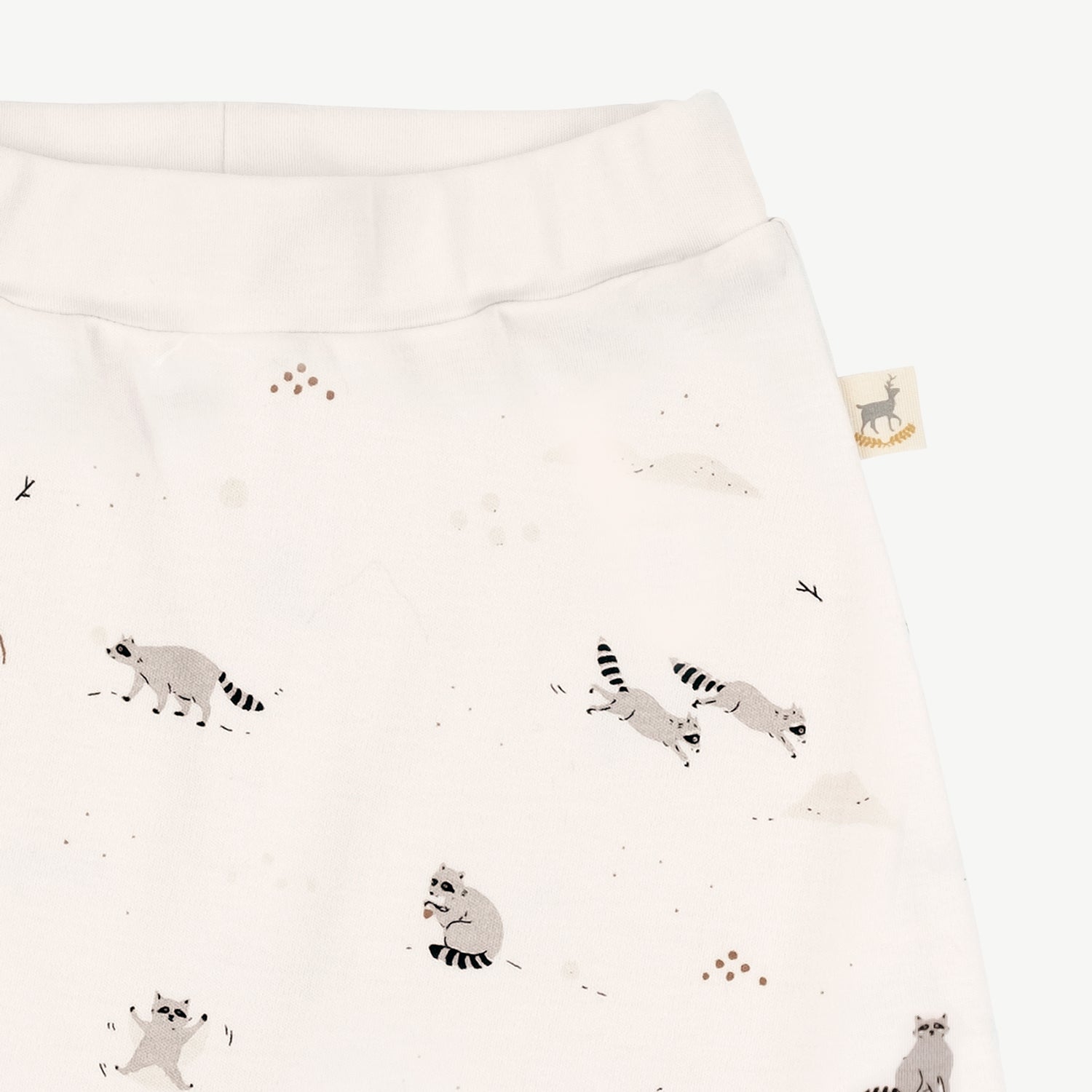 Pantalón 'frolicsome raccoons' sea salt