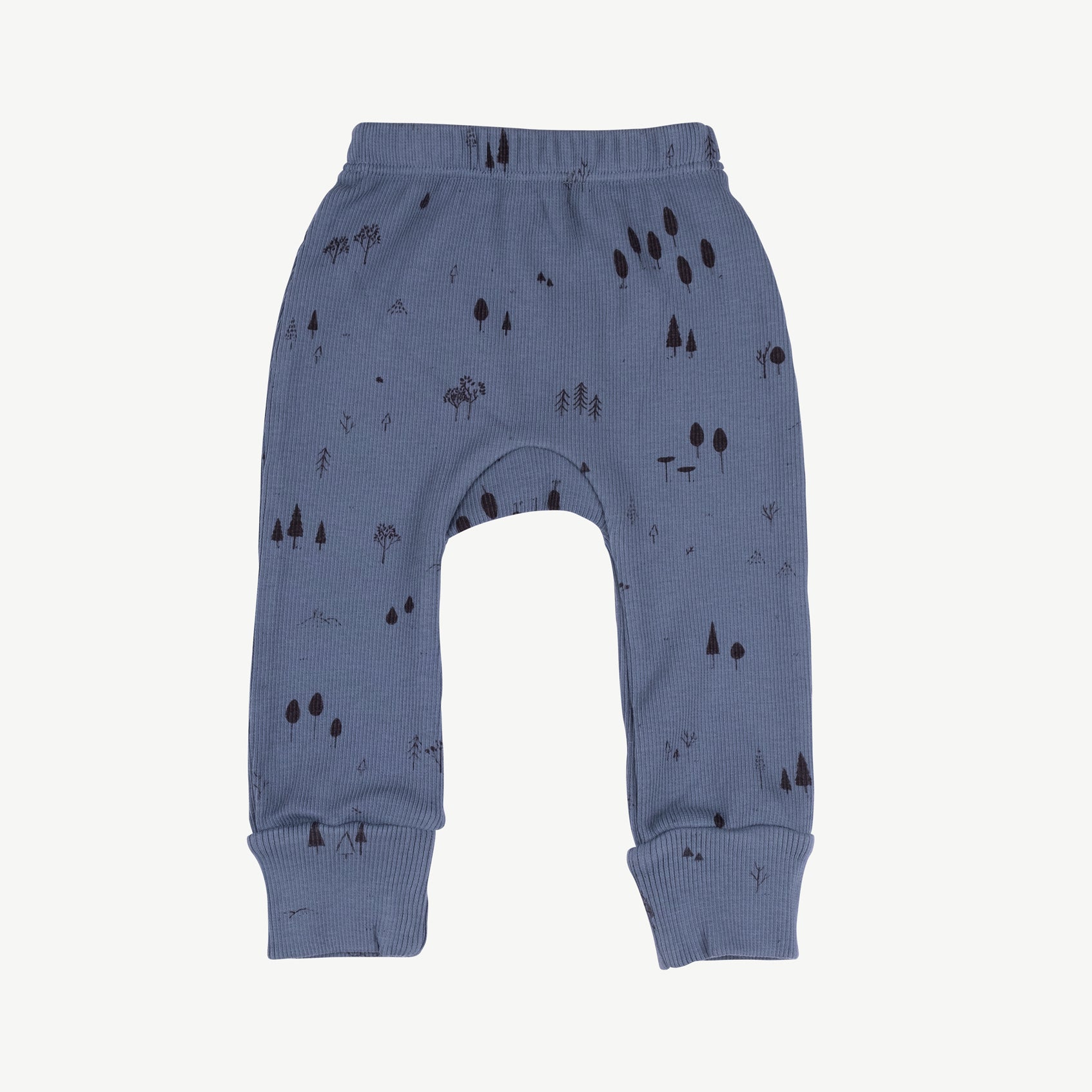 Leggings 'the woods' blue mirage