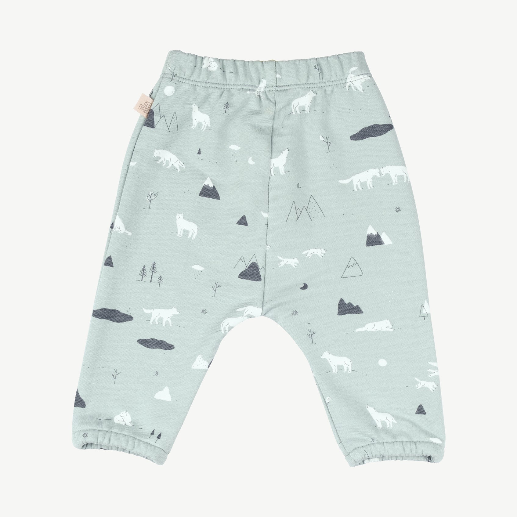 Jogger 'guardian wolves' gray mist