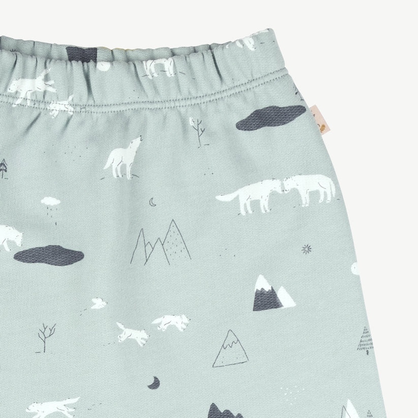 Jogger 'guardian wolves' gray mist