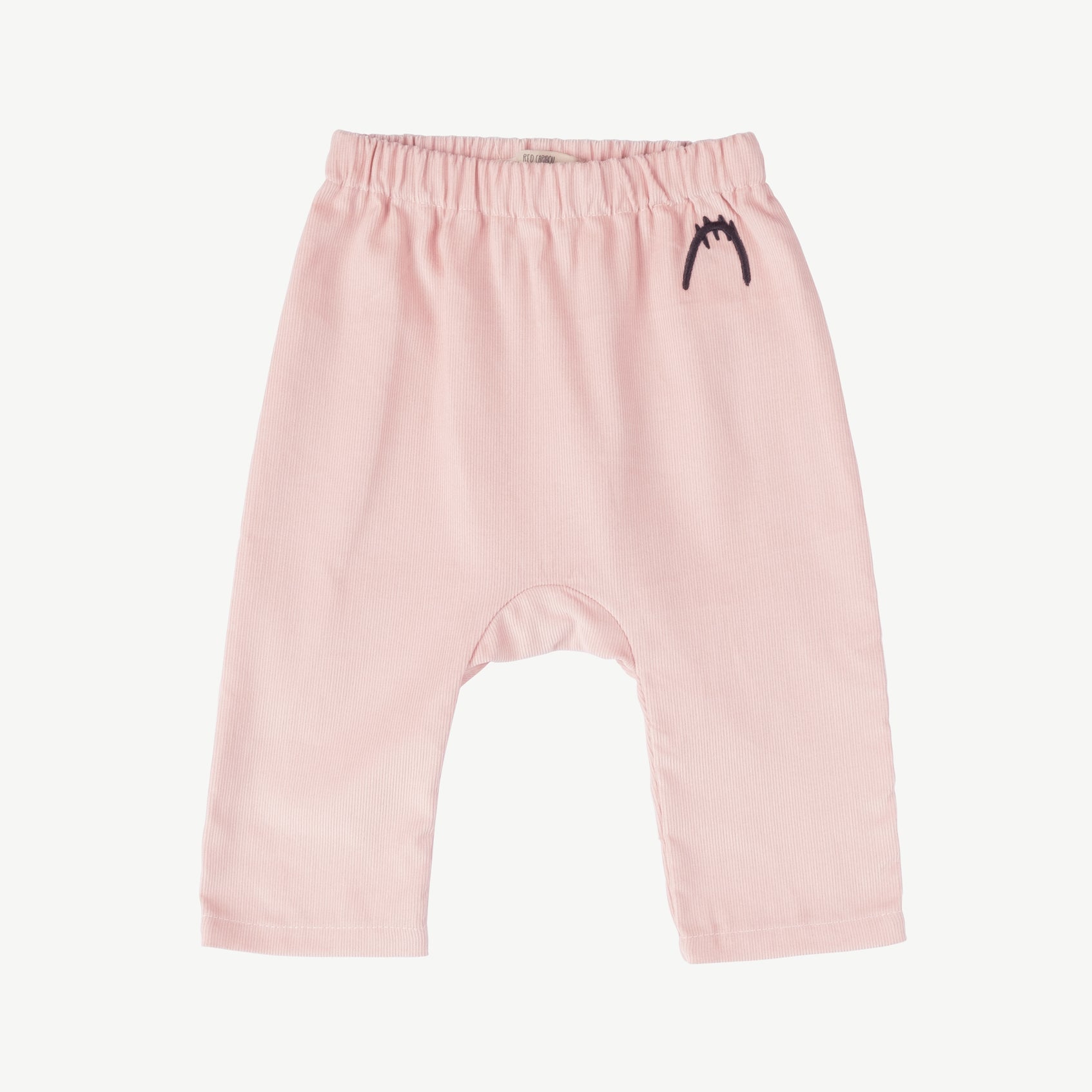 Pantalón corduroy 'tiny paw' cameo rose