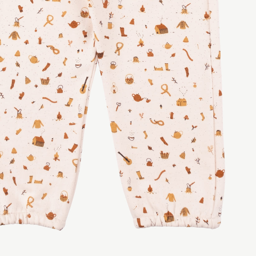 Jogger 'winter essentials' pearl