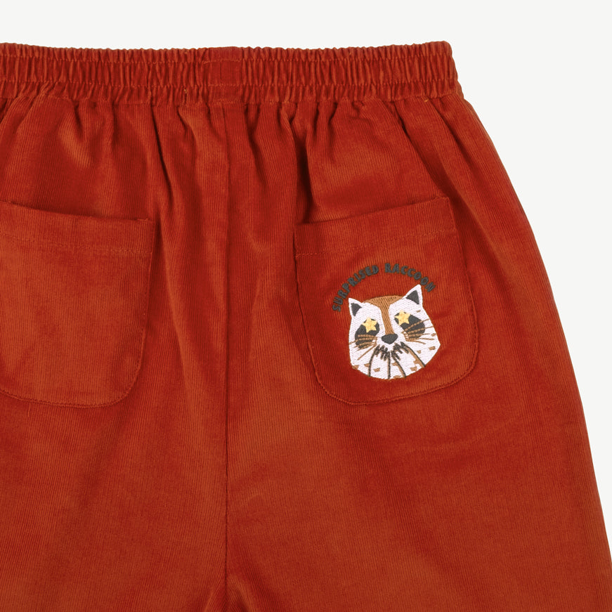 Pantalón corduroy 'amazed racoon' autum glaze