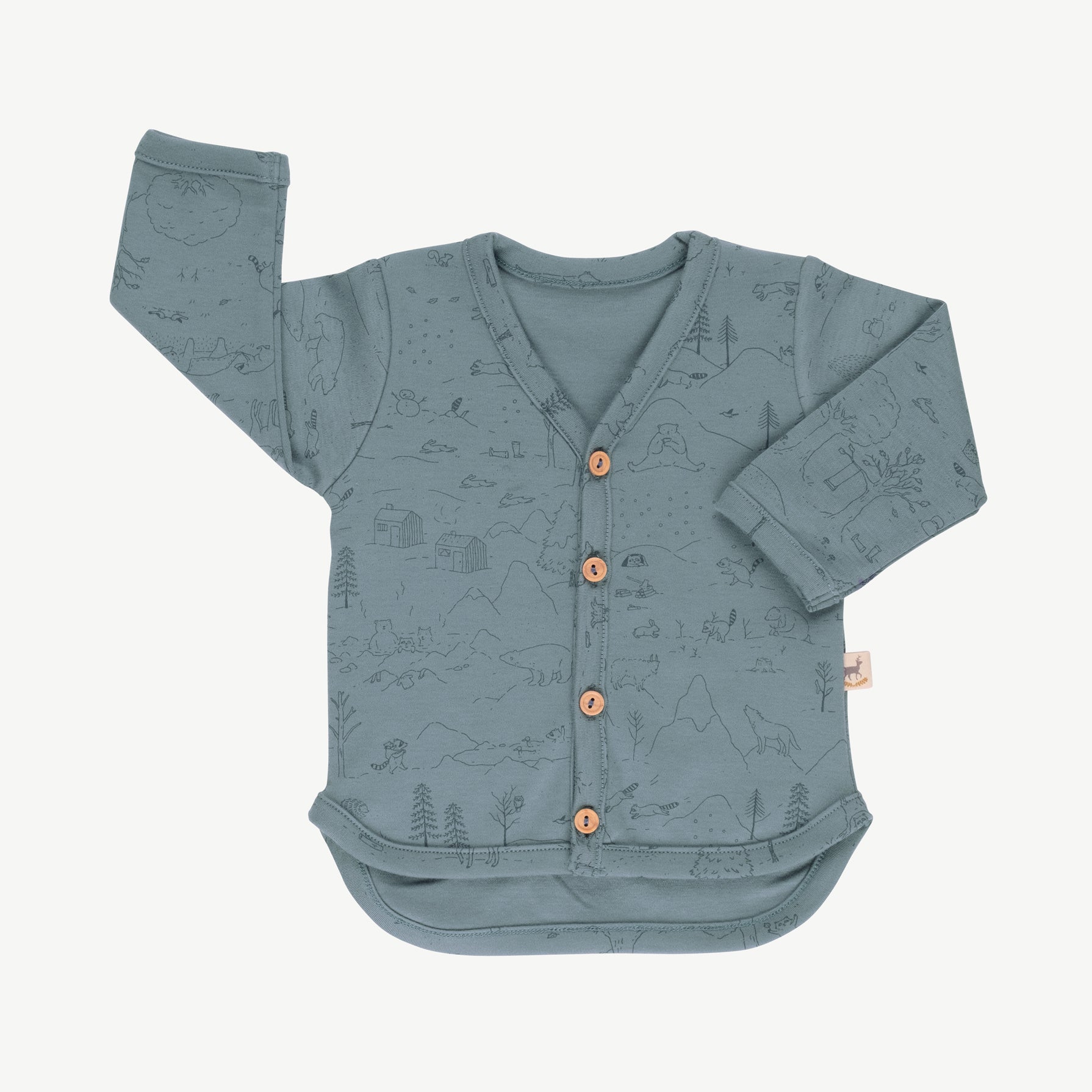 Cardigan 'the story' blue mirage