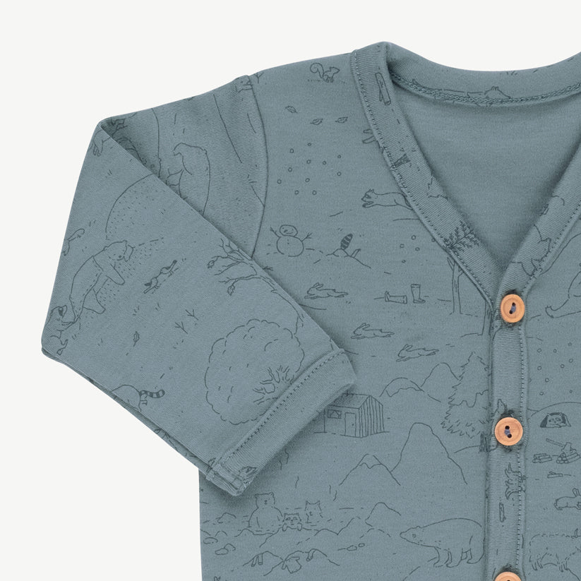 Cardigan 'the story' blue mirage