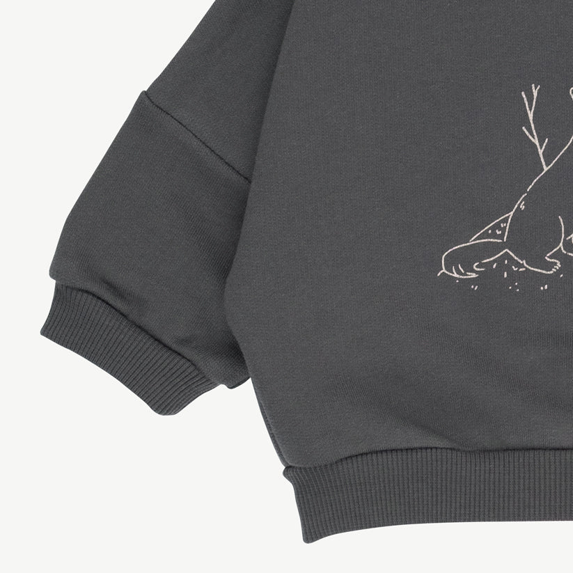 Sweatshirt 'furry rangers' dark shadow