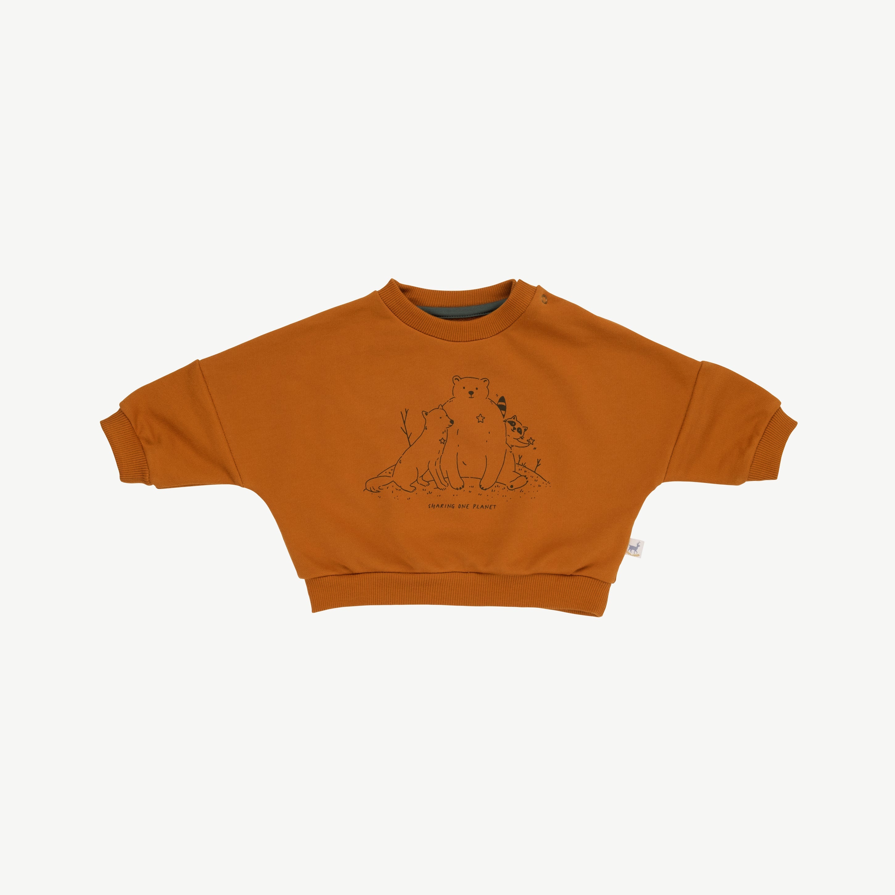 Sweatshirt 'furry rangers' sugar almond