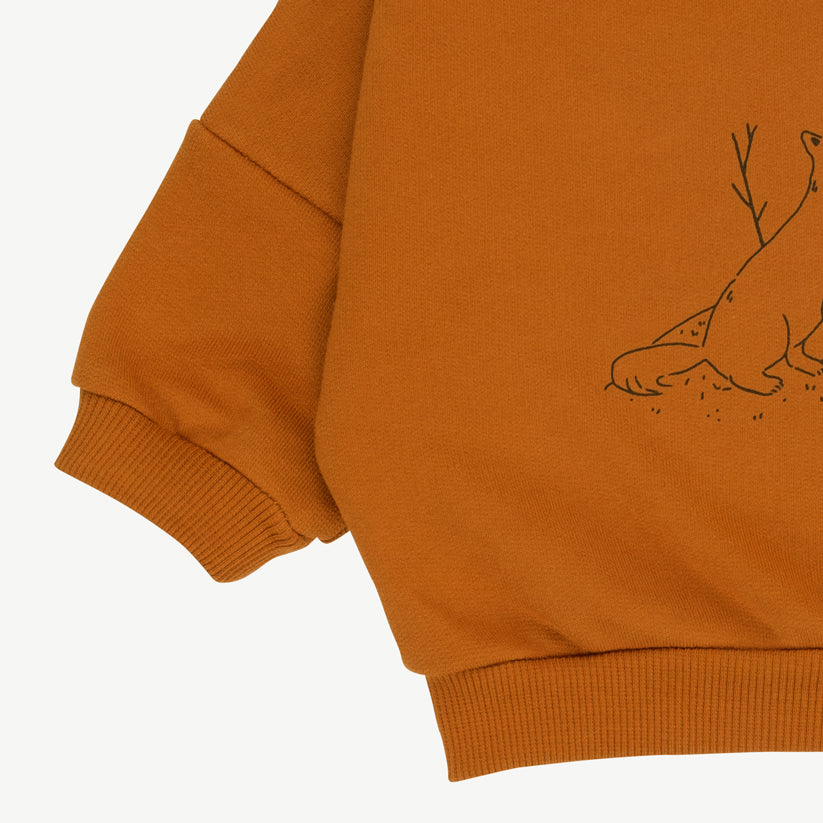Sweatshirt 'furry rangers' sugar almond