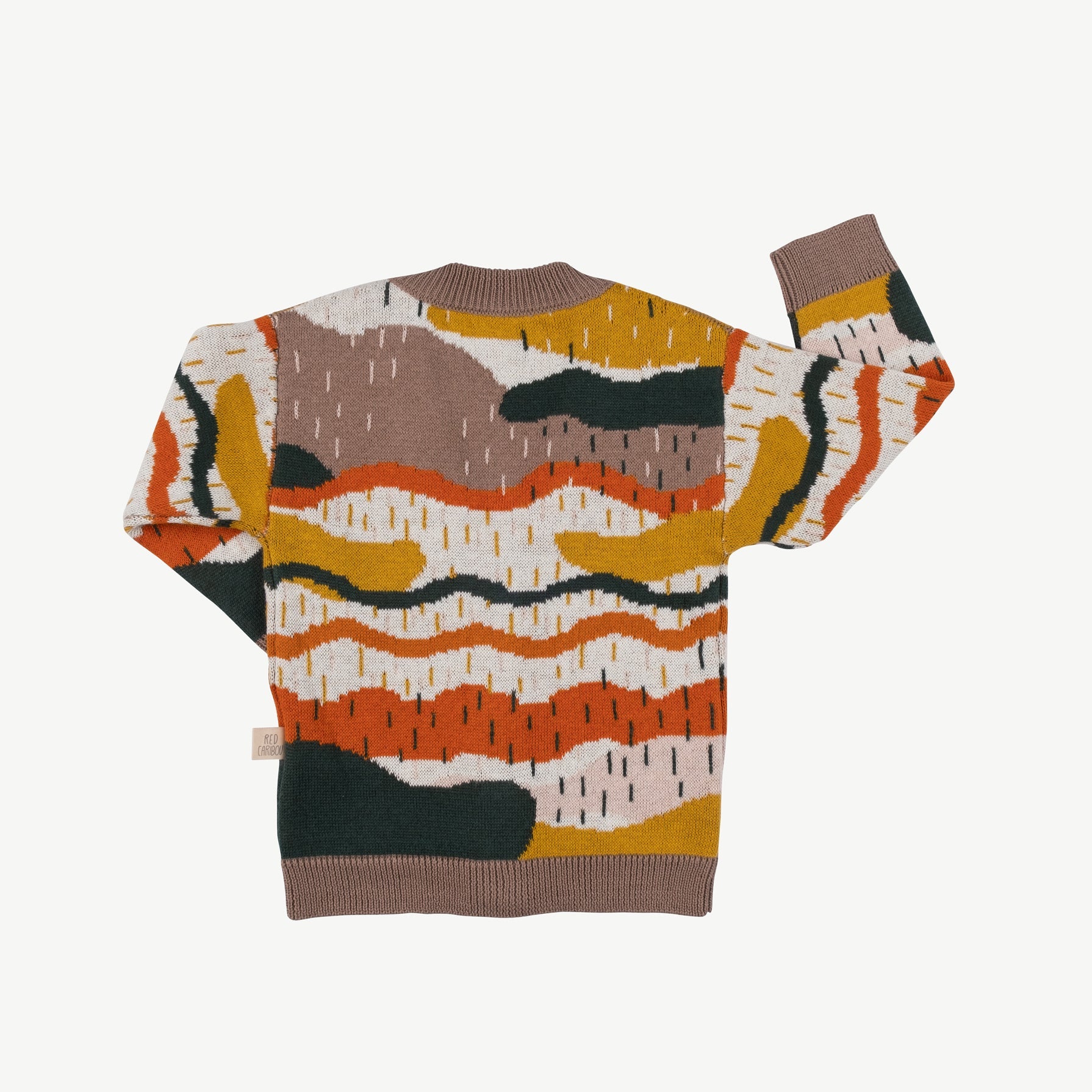 Cardigan tejido 'redwoods' light taupe