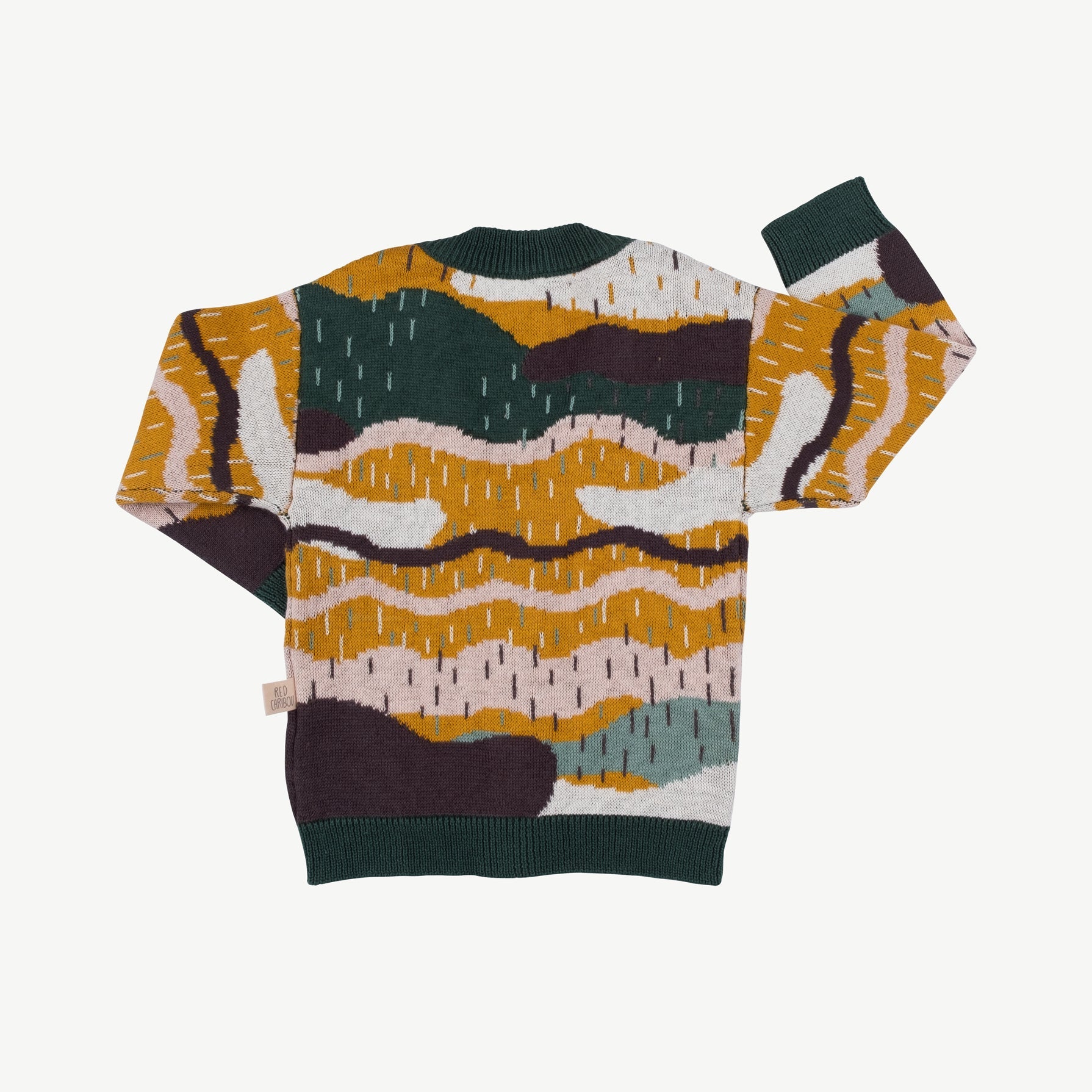 Cardigan tejido 'redwoods' forest green