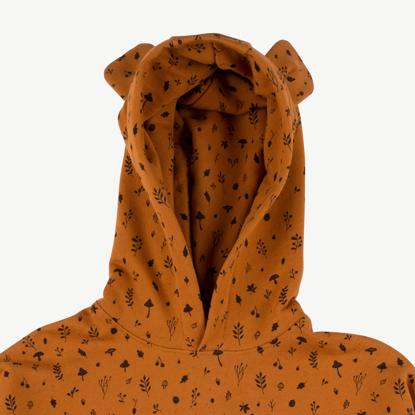 Sweatshirt con capucha 'woodland flora' sugar almond