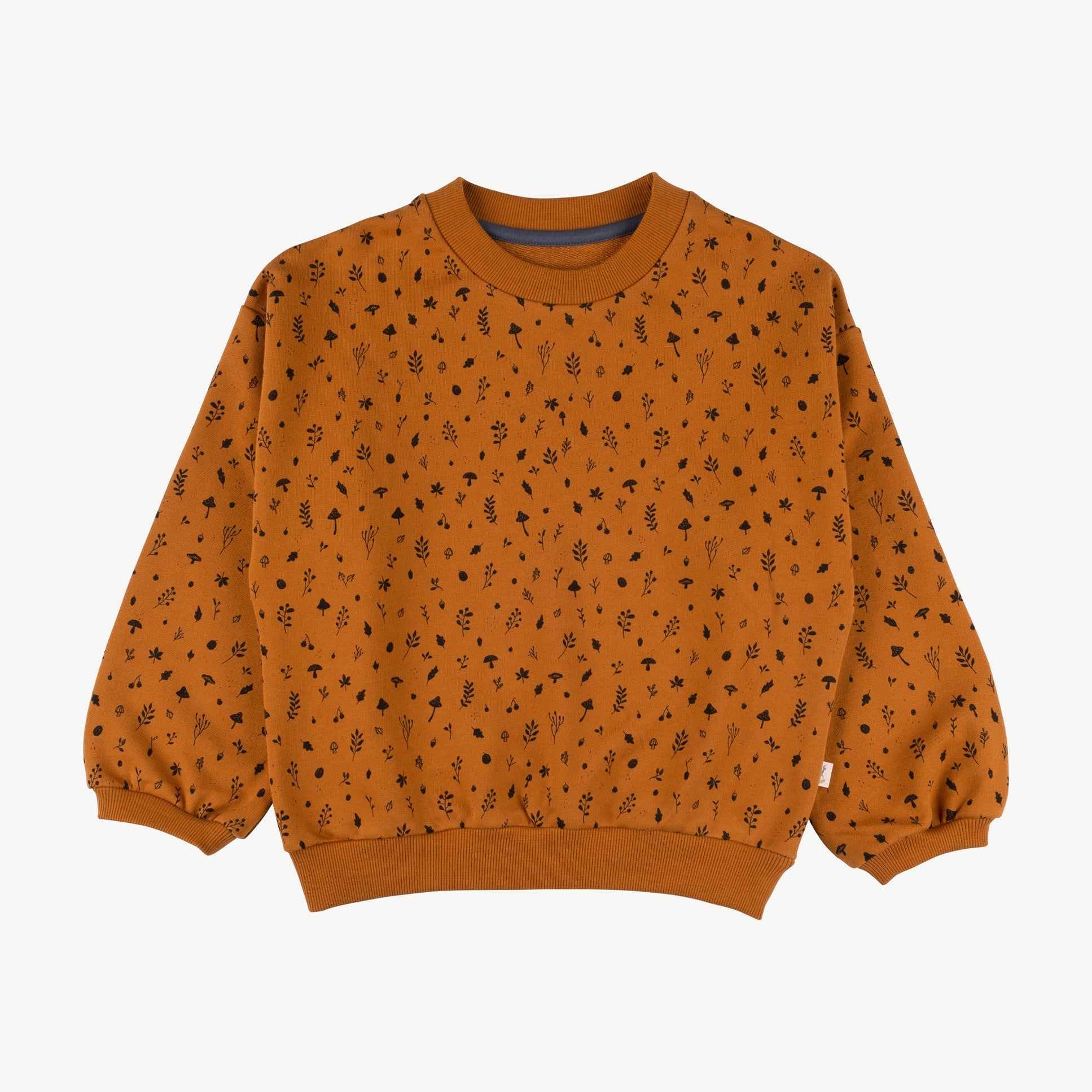 Sweatshirt 'woodland flora' sugar almond