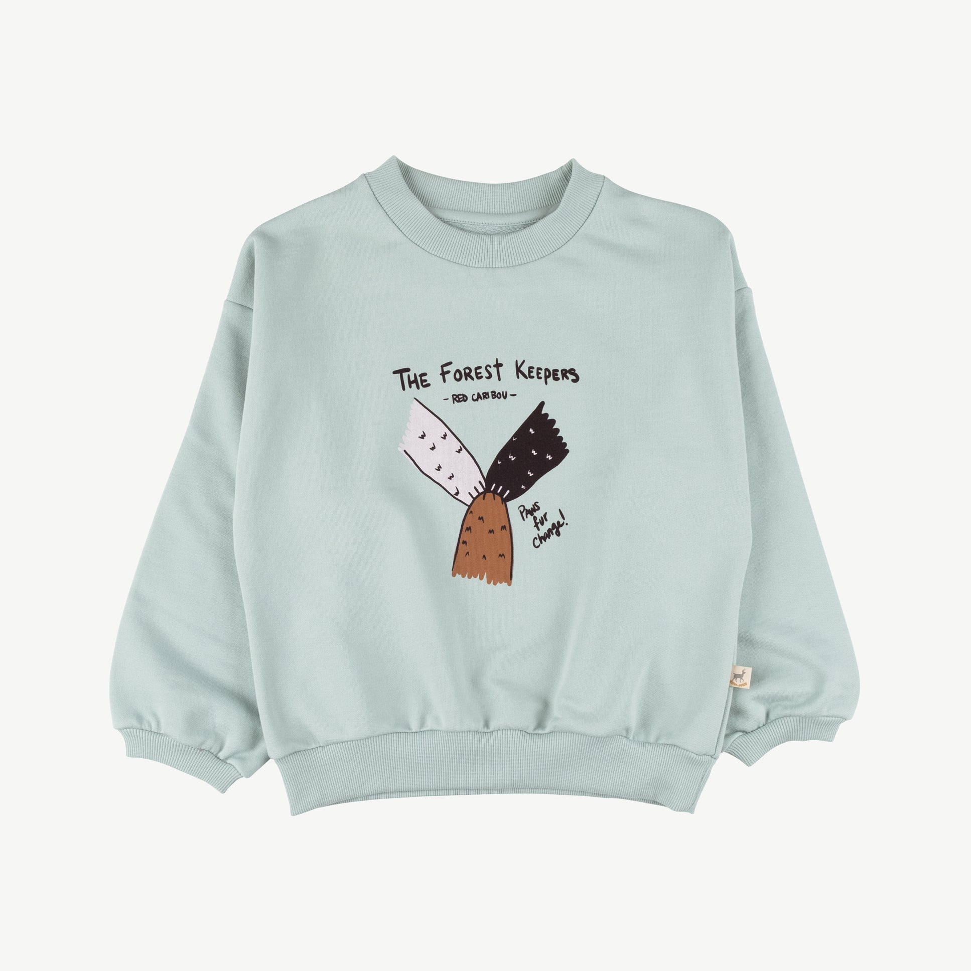Sweatshirt 'the forest keepers' grey mist
