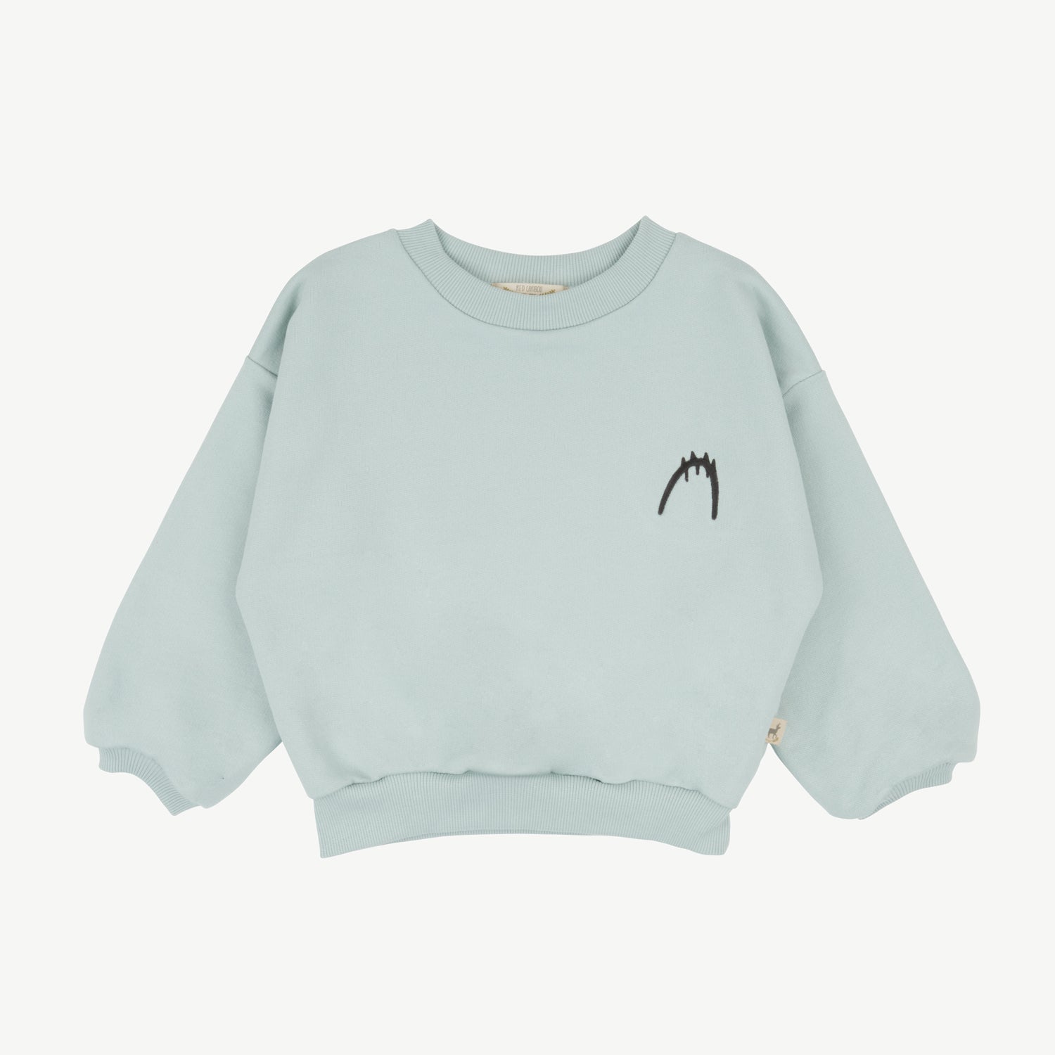 Sweatshirt 'tiny paw' gray mist