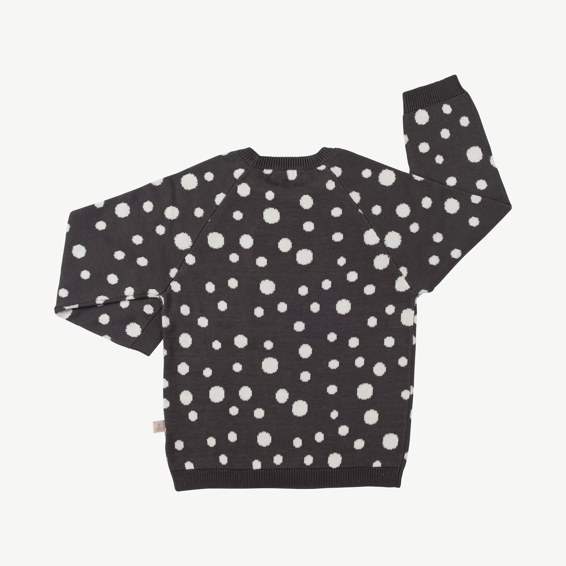 Chompa tejida 'the pack' dark shadow