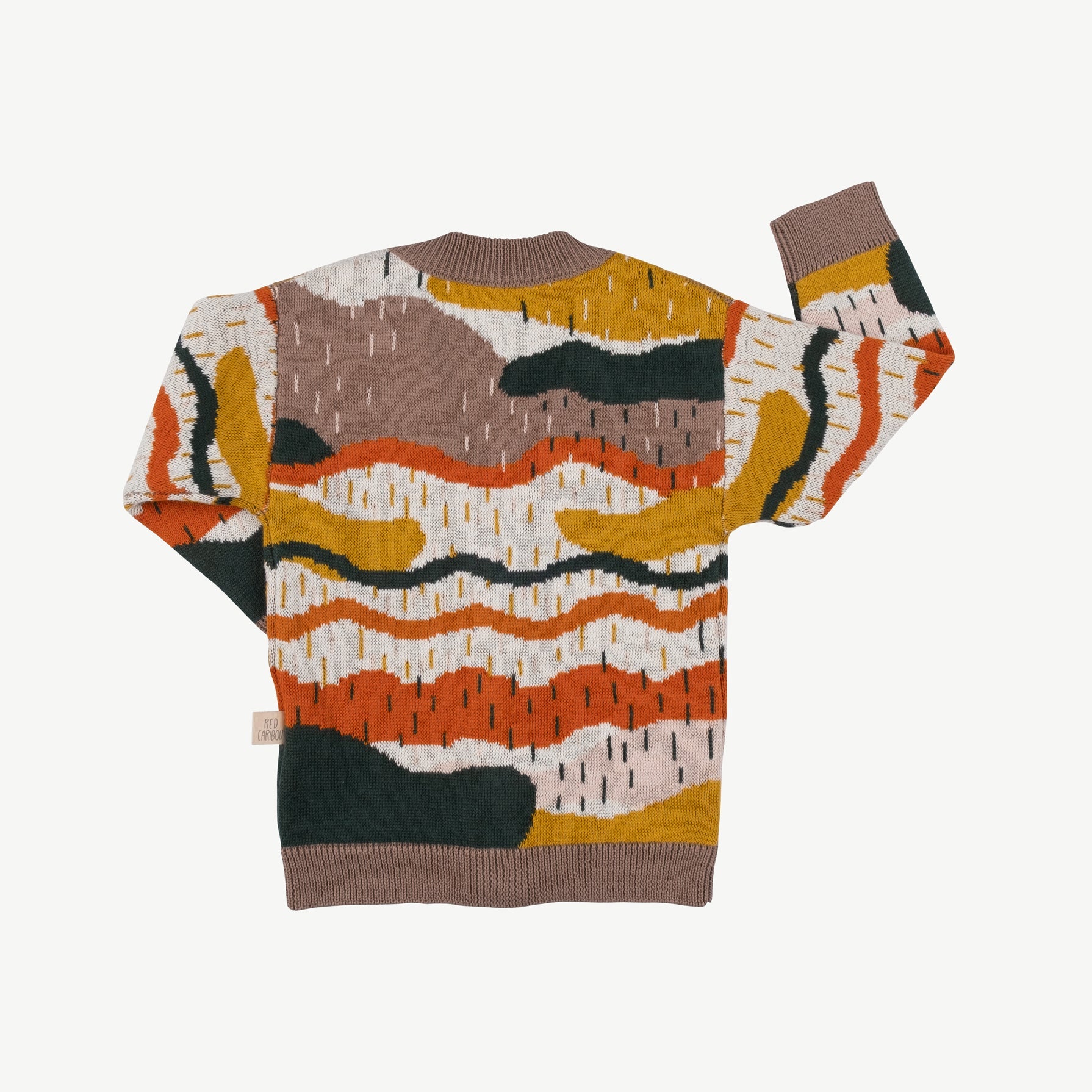 Cardigan tejido 'redwoods' light taupe