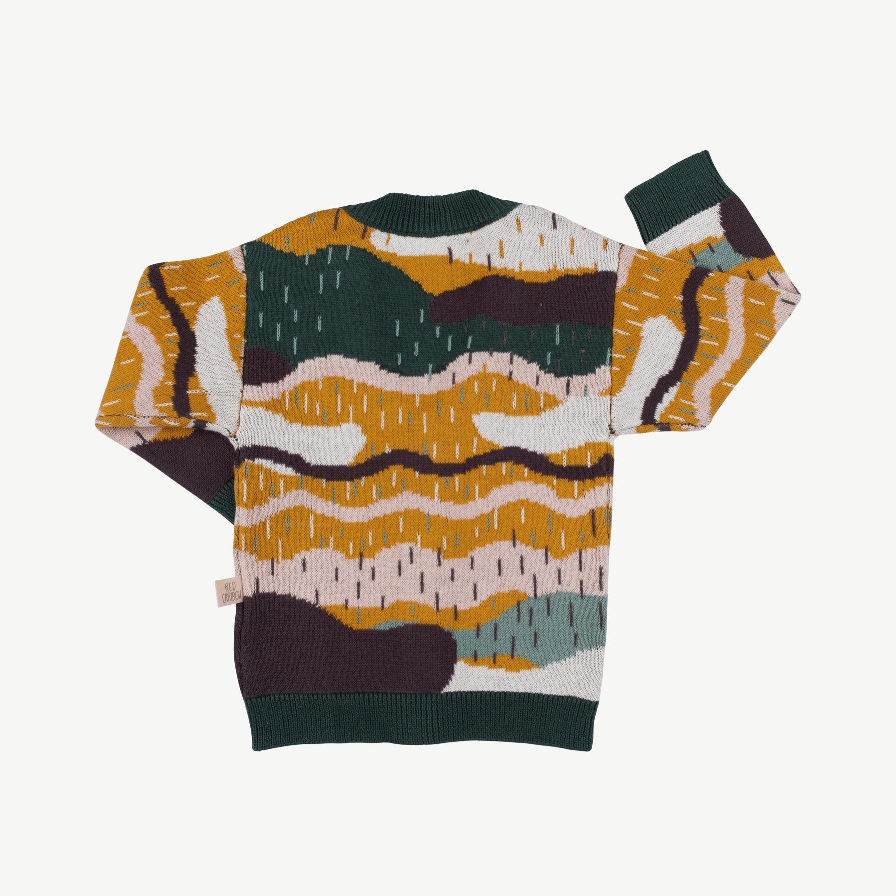 Cardigan tejido 'redwoods' forest green