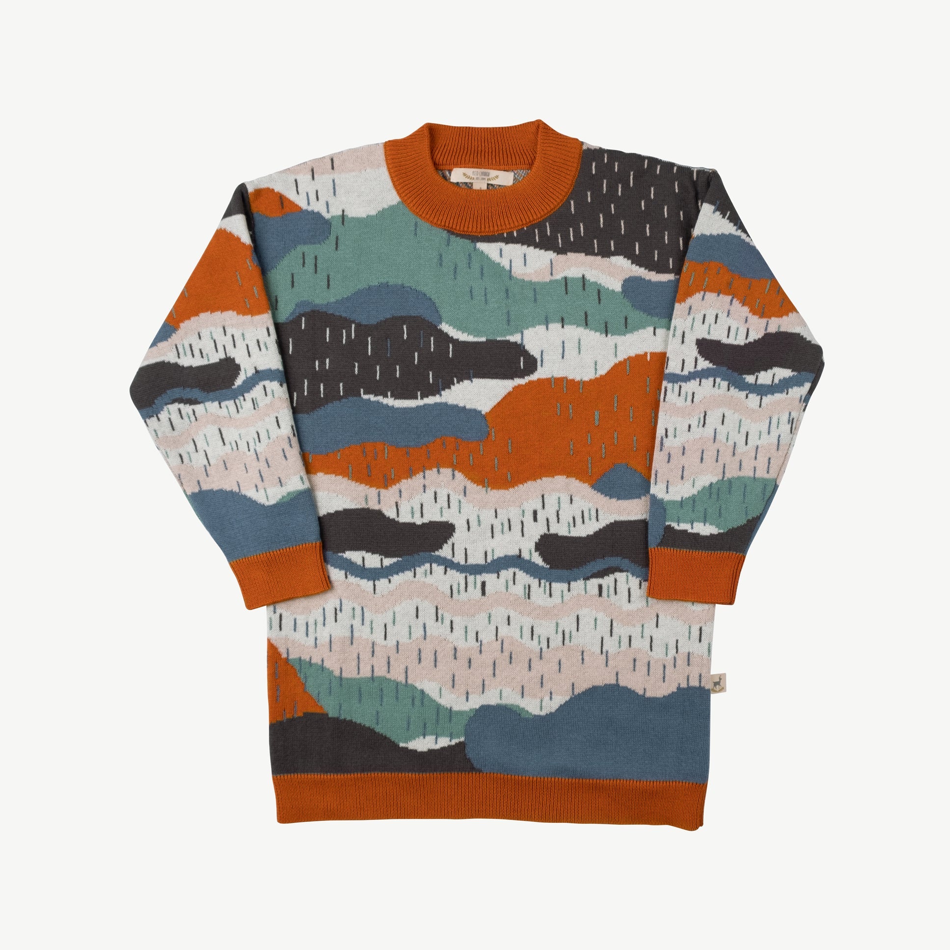 Suéter oversized tejido 'redwoods' sugar almond