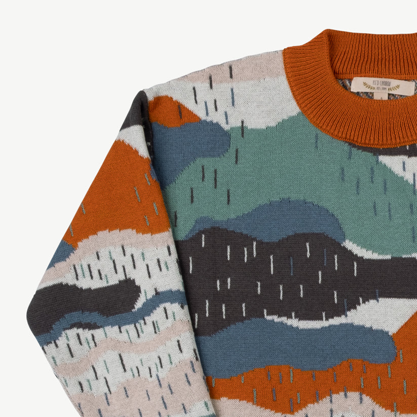 Suéter oversized tejido 'redwoods' sugar almond