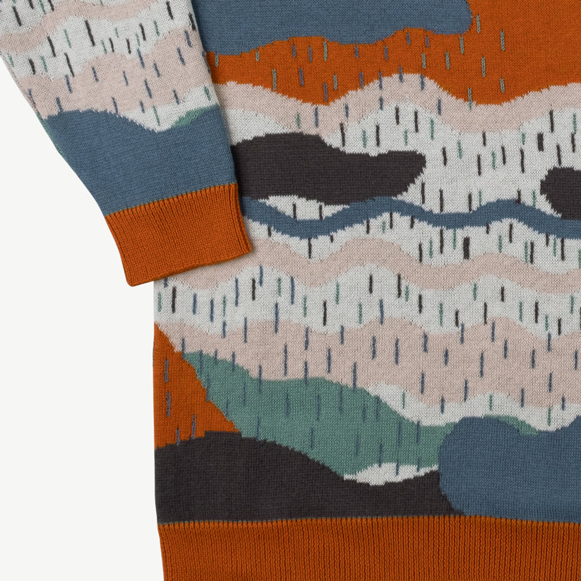 Suéter oversized tejido 'redwoods' sugar almond