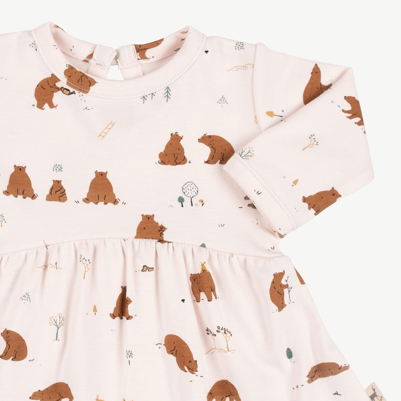 Vestido 'forester bears' pearl