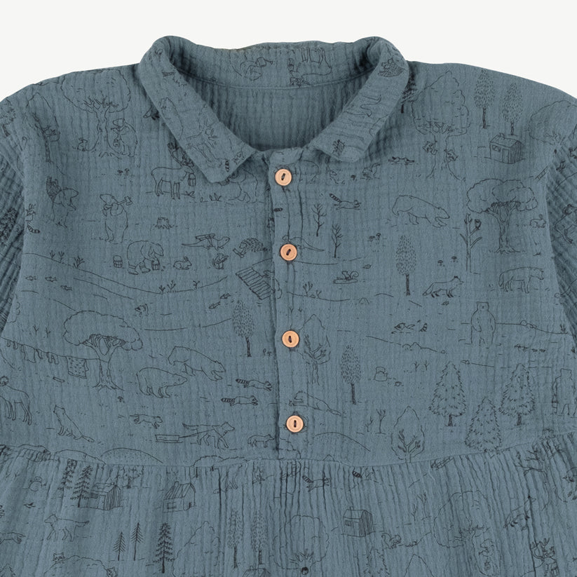 Vestido 'the story' blue mirage