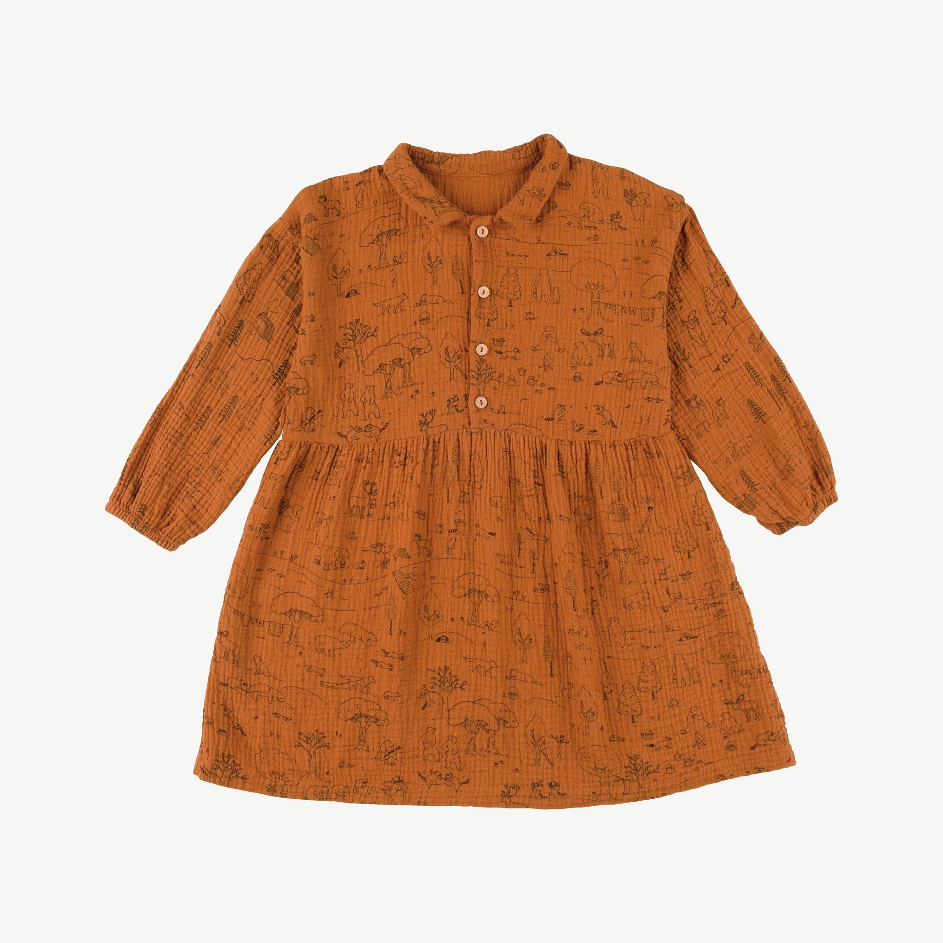 Vestido 'the story' sugar almond