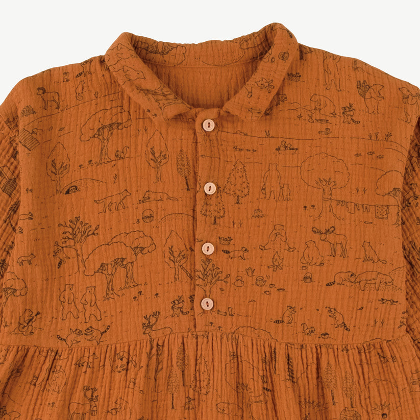 Vestido 'the story' sugar almond