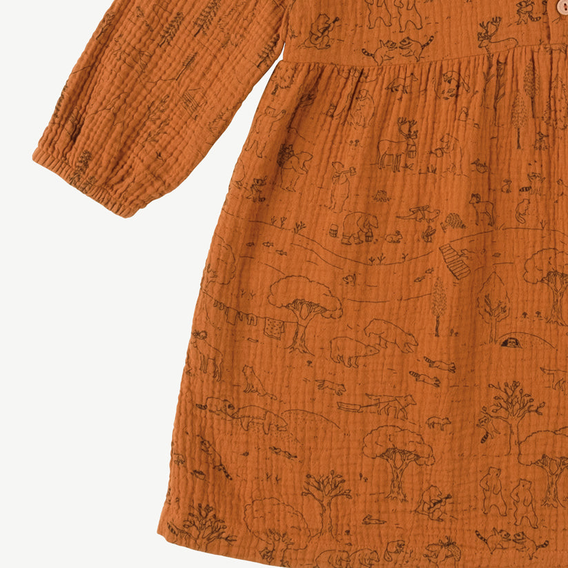 Vestido 'the story' sugar almond