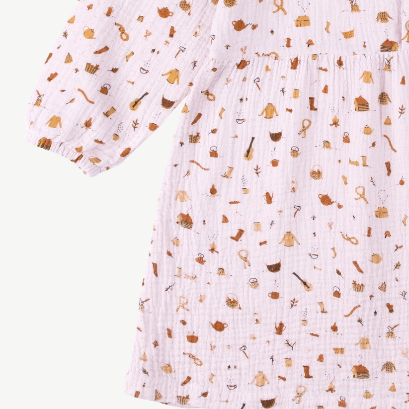 Vestido 'winter essentials' orchid ice