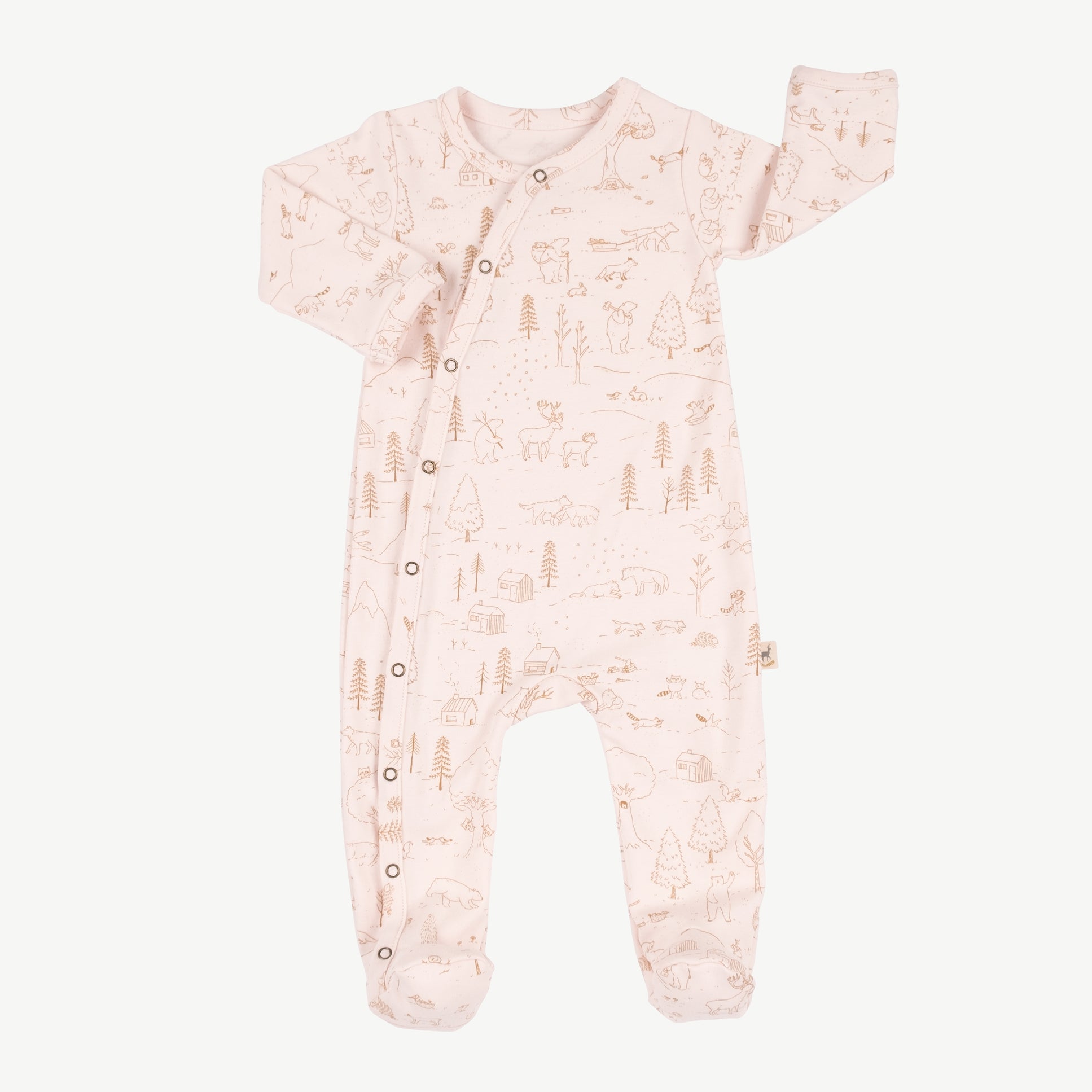 Enterizo con pies 'the story' pearl