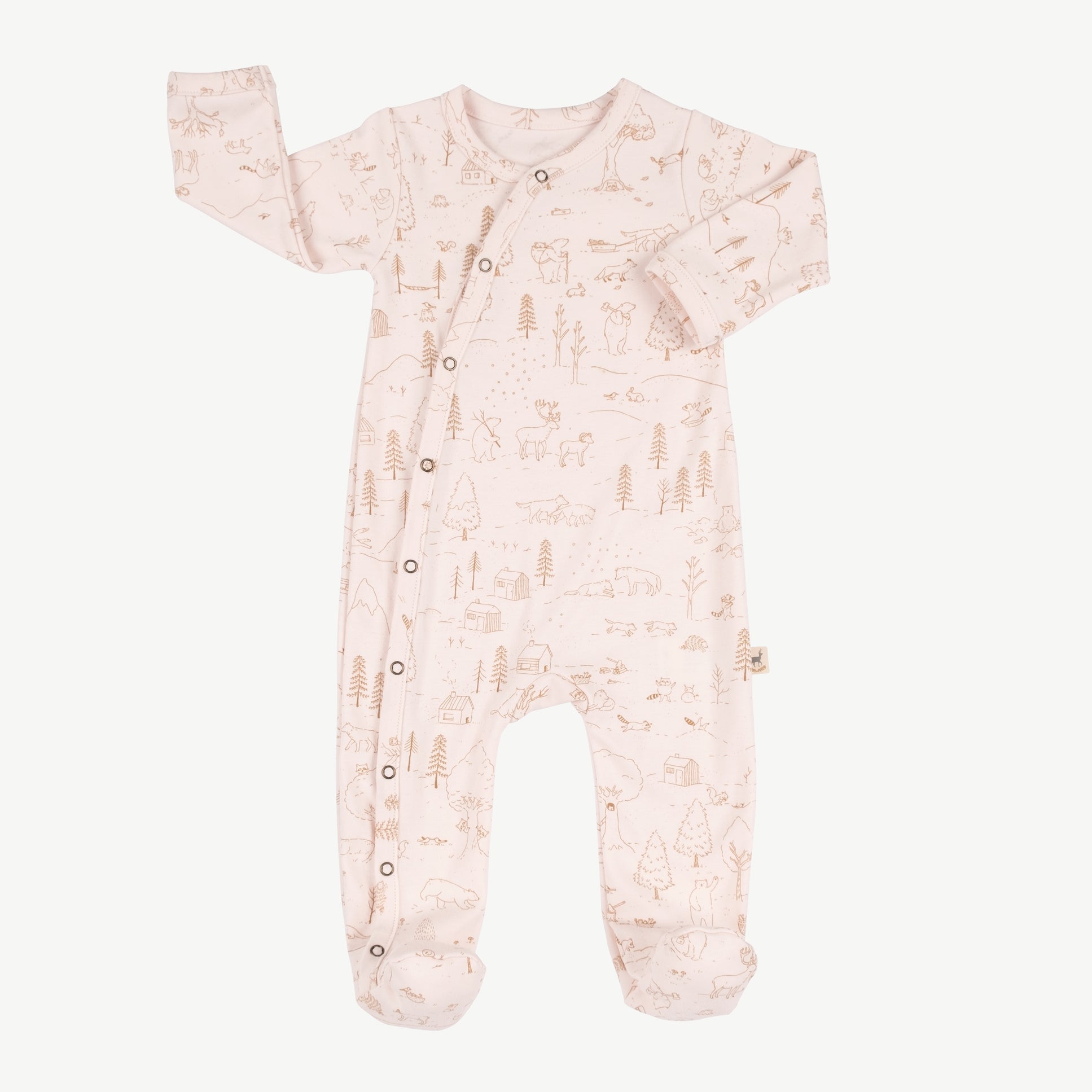 Enterizo con pies 'the story' pearl