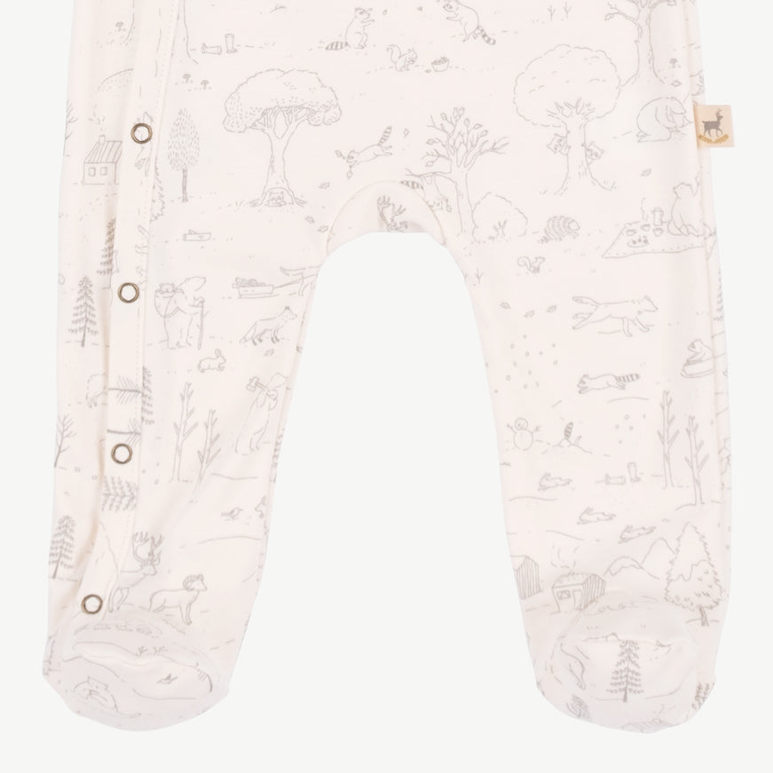 Enterizo con pies 'the story' sea salt