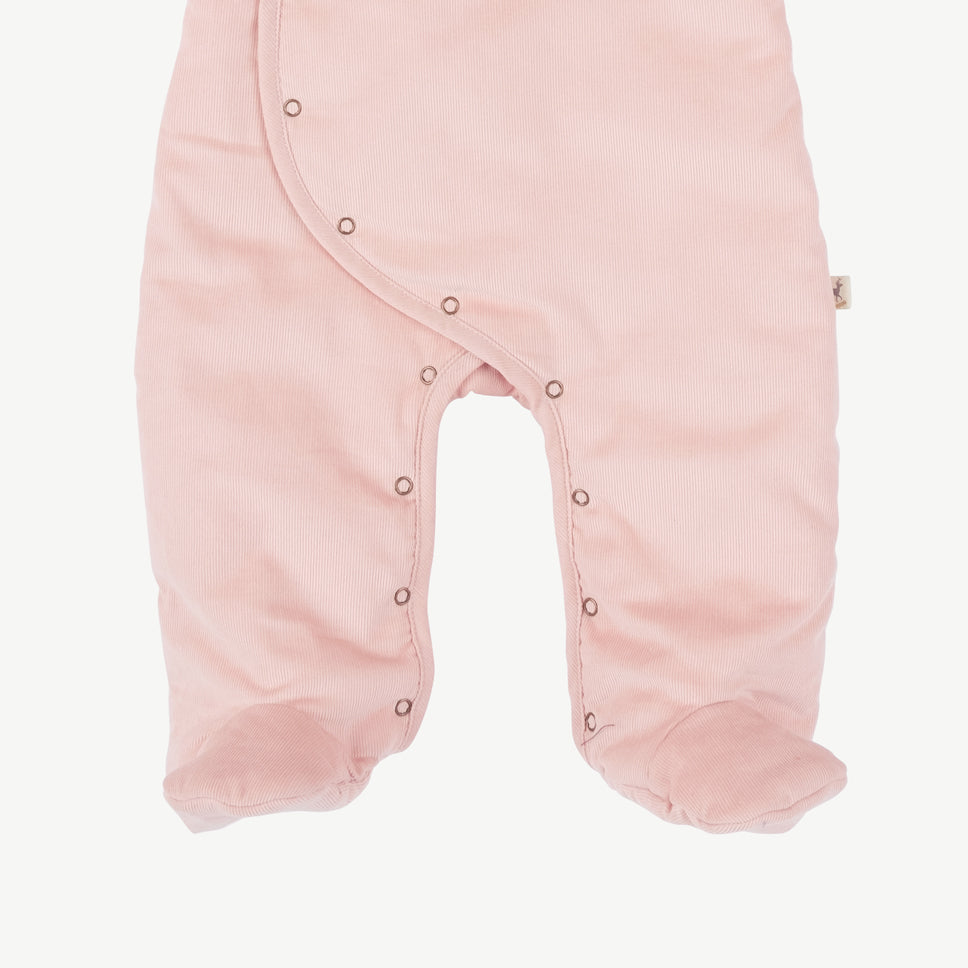 Enterizo acolchado de corduroy 'forest keeper' cameo rose