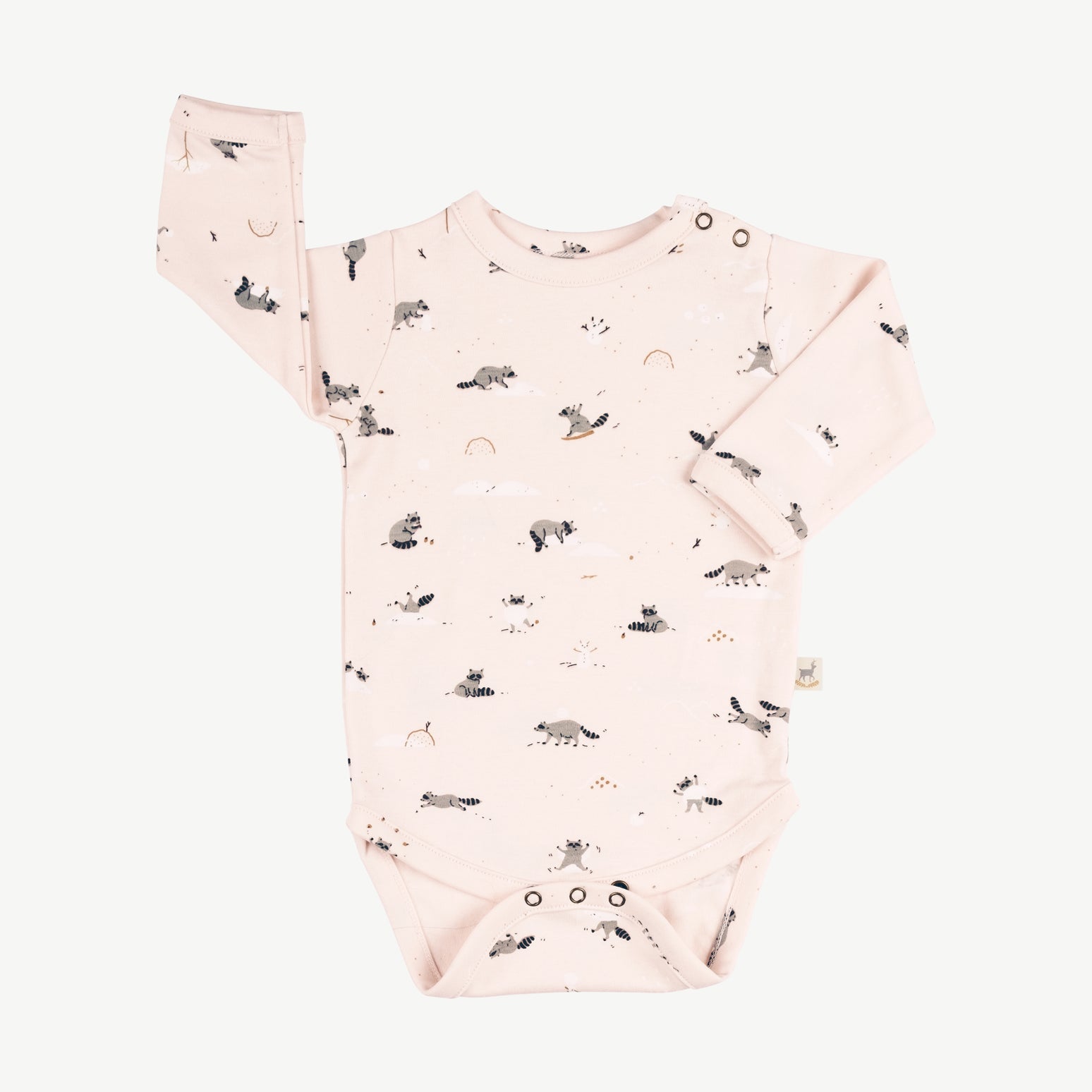 Body 'frolicsome raccoons' pearl