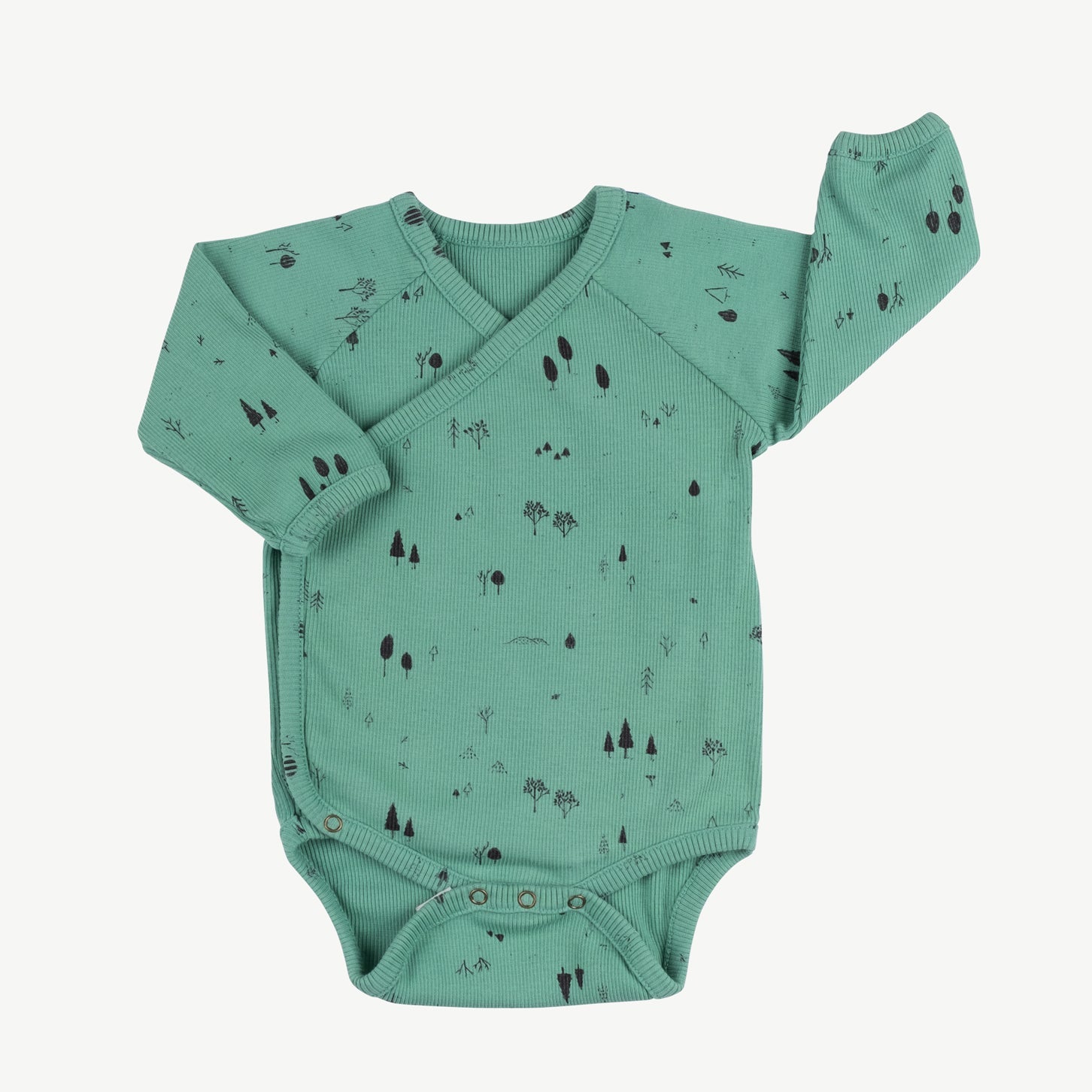 Body rib'the woods' malachite green